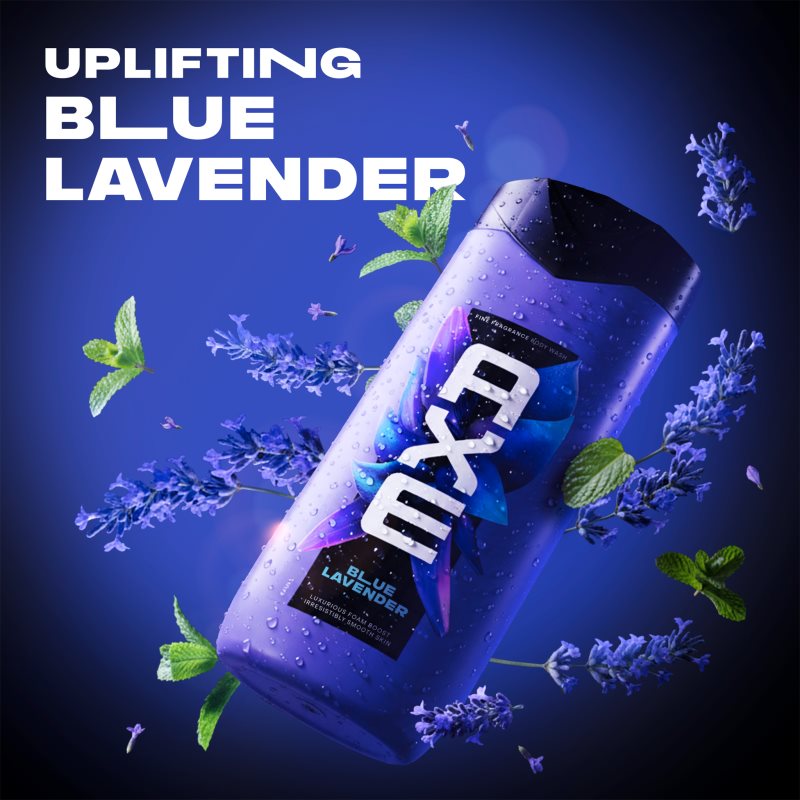 Axe Premium Blue Lavender sprchový gel pro muže 400 ml (obrázek 6)