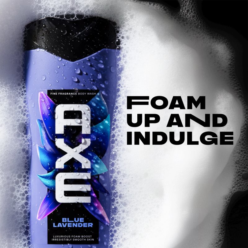 Axe Premium Blue Lavender sprchový gel pro muže 400 ml (obrázek 8)