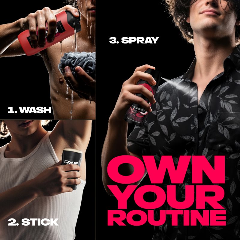 Axe Premium Cherry Fizz sprchový gel pro muže 400 ml (obrázek 5)