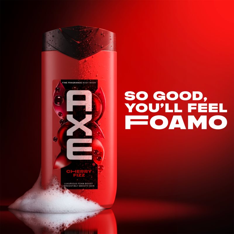 Axe Premium Cherry Fizz sprchový gel pro muže 400 ml (obrázek 7)