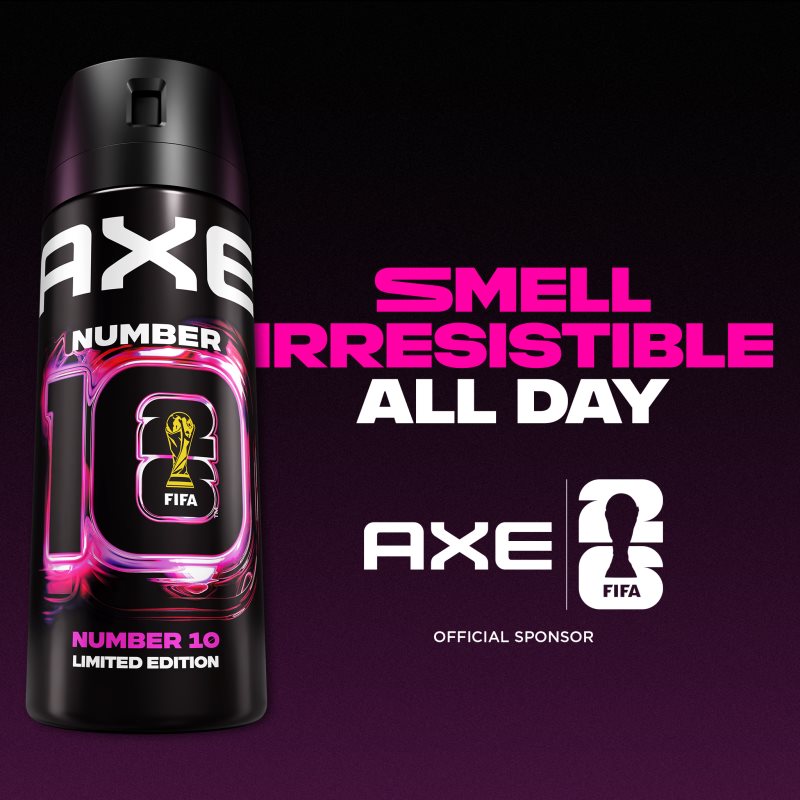 Thumbnail - Axe FIFA Number 10 Deodorant spray für Herren 150 ml
