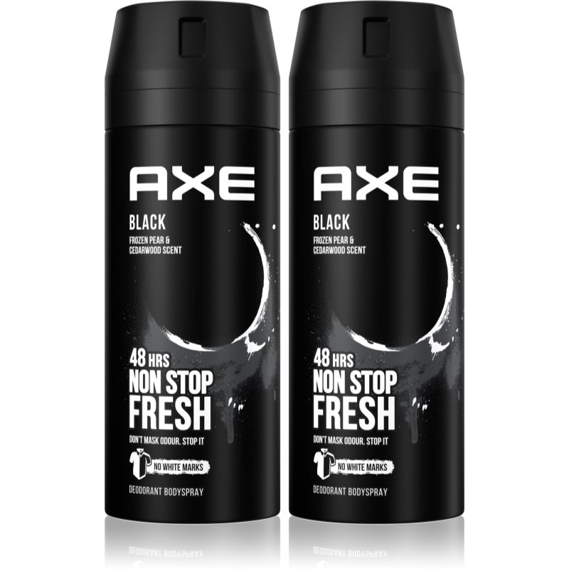 Axe Black Frozen Pear & Cedarwood dezodorantas ir kūno purškiklis (ekonomiška pakuotė)
