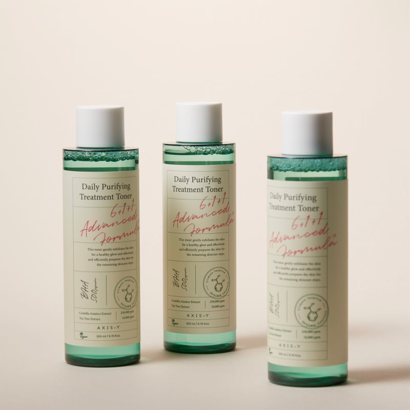 AXIS-Y 6+1+1 Advanced Formula Daily Purifying Treatment Toner hloubkově čisticí tonikum se zklidňujícím účinkem 200 ml (obrázek 6)