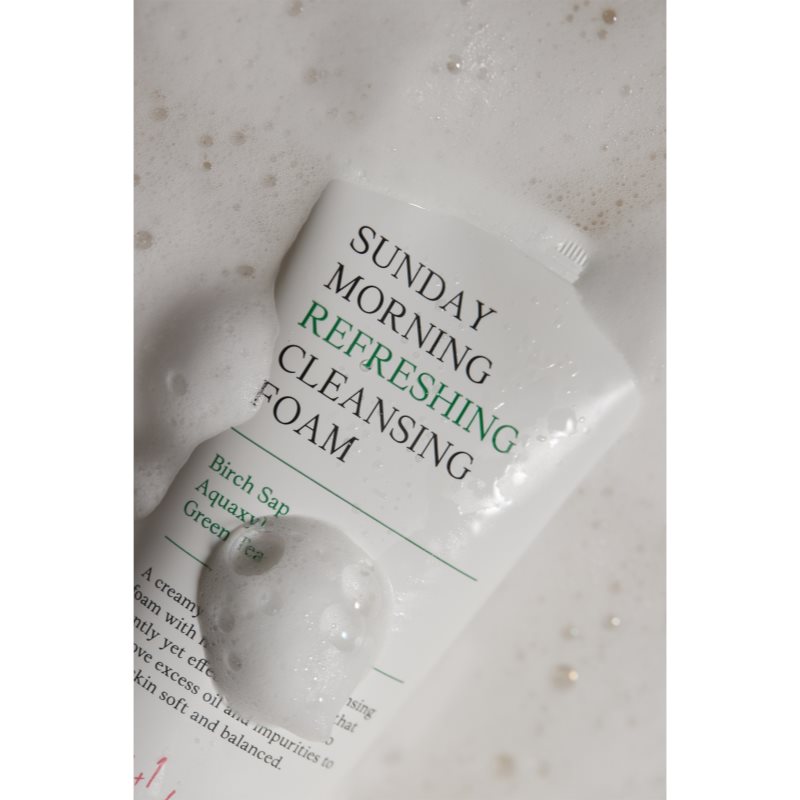 AXIS-Y 6+1+1 Advanced Formula Sunday Morning Refreshing Cleansing Foam hloubkově čisticí krémová pěna pro citlivou pleť 120 ml (obrázek 4)