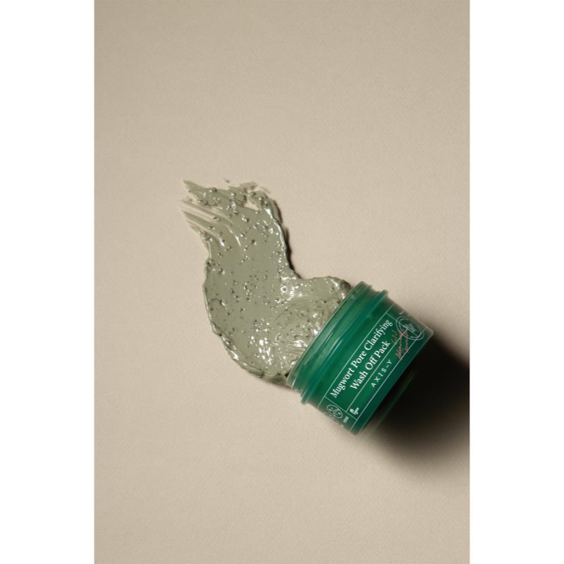 AXIS-Y 6+1+1 Advanced Formula Mugwort Pore Clarifying Wash Off Pack hloubkově čisticí maska se zklidňujícím účinkem 100 ml (obrázek 3)