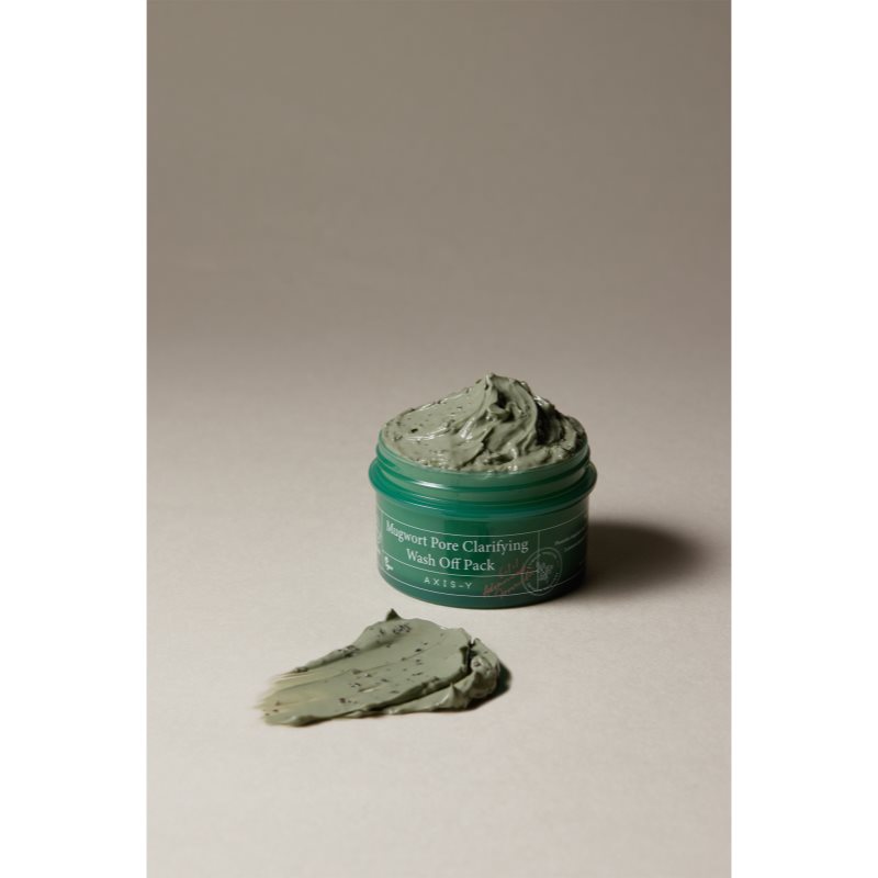 AXIS-Y 6+1+1 Advanced Formula Mugwort Pore Clarifying Wash Off Pack hloubkově čisticí maska se zklidňujícím účinkem 100 ml (obrázek 4)