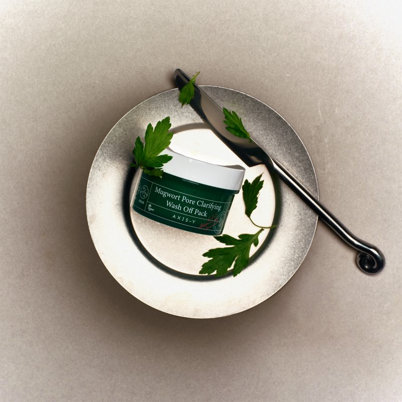AXIS-Y 6+1+1 Advanced Formula Mugwort Pore Clarifying Wash Off Pack hloubkově čisticí maska se zklidňujícím účinkem 100 ml (obrázek 6)