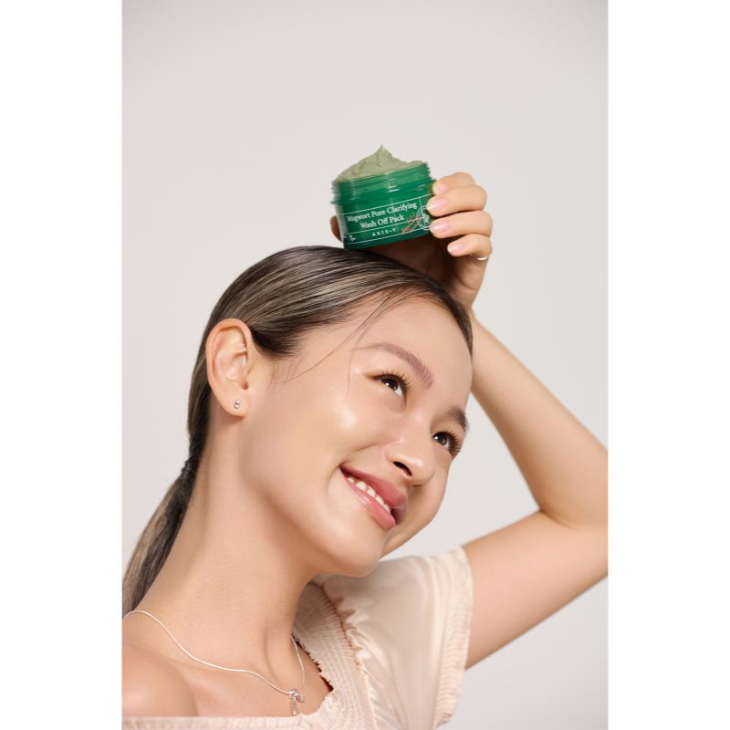 AXIS-Y 6+1+1 Advanced Formula Mugwort Pore Clarifying Wash Off Pack hloubkově čisticí maska se zklidňujícím účinkem 100 ml (obrázek 7)