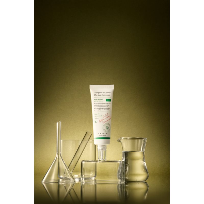 AXIS-Y 6+1+1 Advanced Formula Complete No-Stress Physical Sunscreen lehký ochranný krém na obličej SPF 50+ 50 ml (obrázek 7)