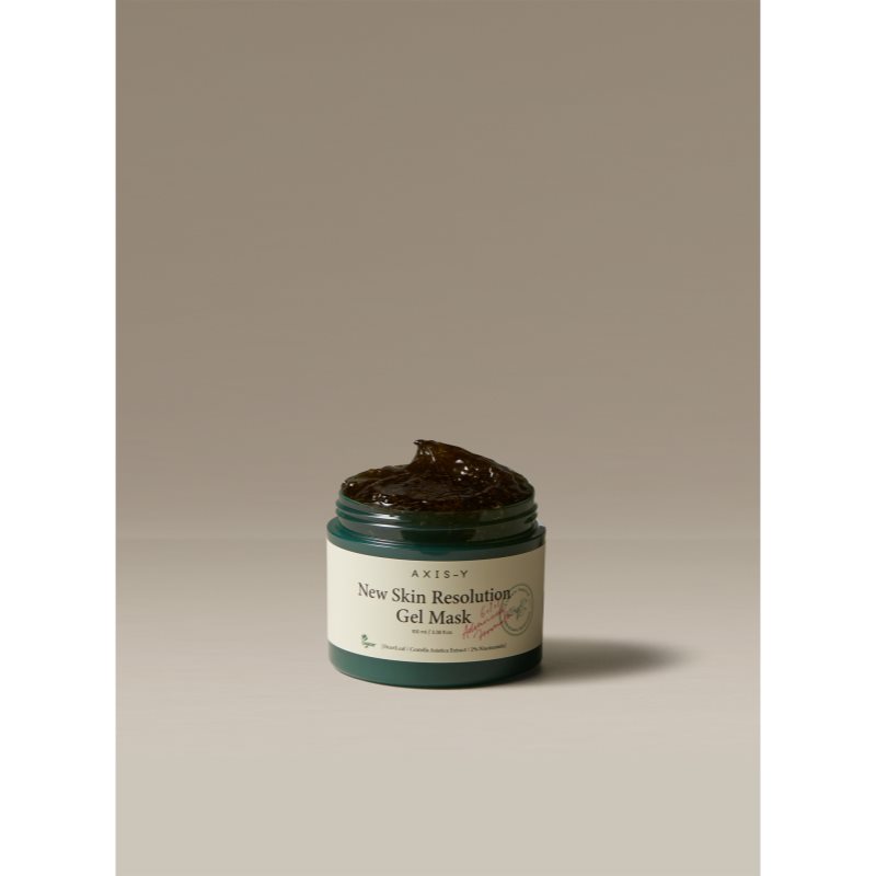 AXIS-Y 6+1+1 Advanced Formula New Skin Resolution Gel Mask zklidňující gelová maska s chladivým účinkem 100 ml (obrázek 4)