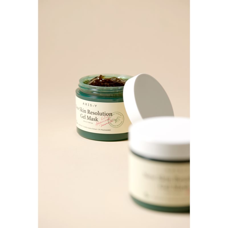 AXIS-Y 6+1+1 Advanced Formula New Skin Resolution Gel Mask zklidňující gelová maska s chladivým účinkem 100 ml (obrázek 7)
