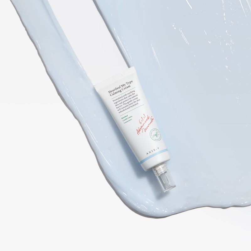 AXIS-Y 6+1+1 Advanced Formula Heartleaf My Type Calming Cream lehký gelový krém pro zklidnění a posílení citlivé pleti 60 ml (obrázek 8)