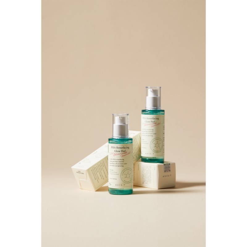 AXIS-Y 6+1+1 Advanced Formula PHA Resurfacing Glow Peel čisticí pleťový peeling pro rozjasnění pleti 50 ml (obrázek 6)