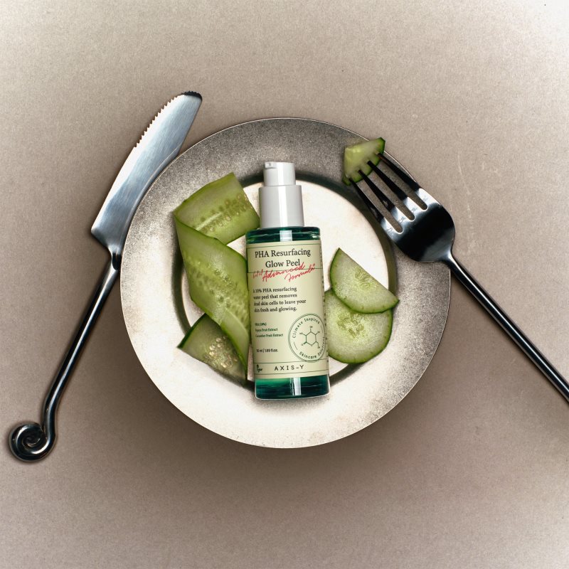 AXIS-Y 6+1+1 Advanced Formula PHA Resurfacing Glow Peel čisticí pleťový peeling pro rozjasnění pleti 50 ml (obrázek 9)
