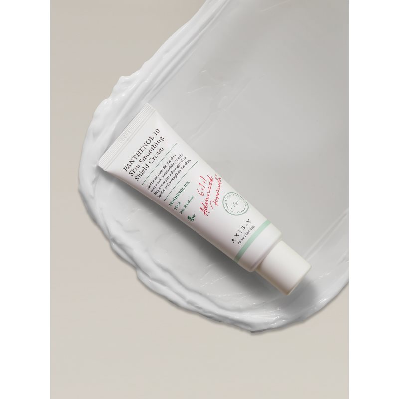 AXIS-Y 6+1+1 Advanced Formula Panthenol 10 Skin Smoothing Shield Cream lehký hydratační krém pro obnovu kožní bariéry 50 ml (obrázek 4)
