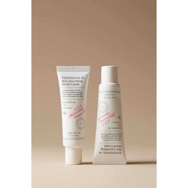 AXIS-Y 6+1+1 Advanced Formula Panthenol 10 Skin Smoothing Shield Cream lehký hydratační krém pro obnovu kožní bariéry 50 ml (obrázek 6)