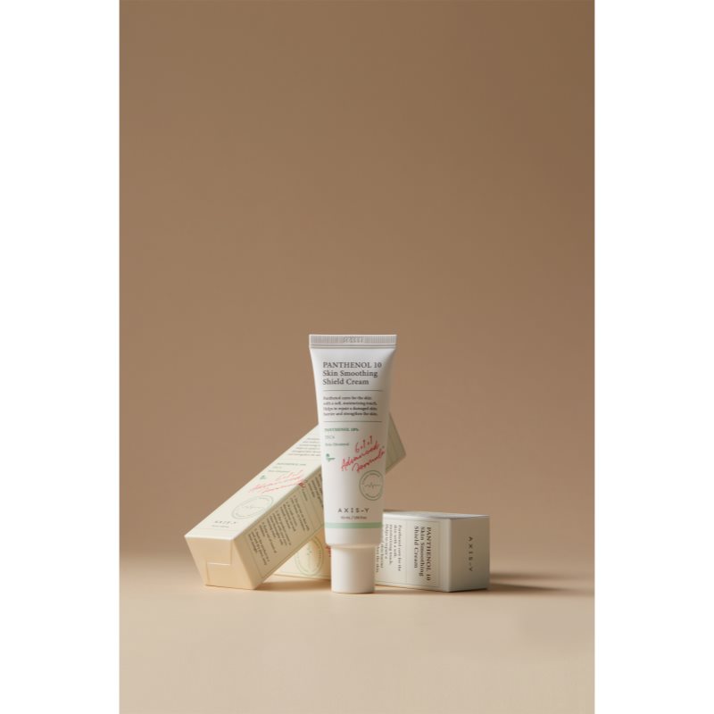 AXIS-Y 6+1+1 Advanced Formula Panthenol 10 Skin Smoothing Shield Cream lehký hydratační krém pro obnovu kožní bariéry 50 ml (obrázek 7)