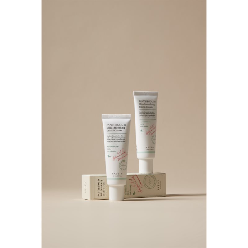 AXIS-Y 6+1+1 Advanced Formula Panthenol 10 Skin Smoothing Shield Cream lehký hydratační krém pro obnovu kožní bariéry 50 ml (obrázek 8)