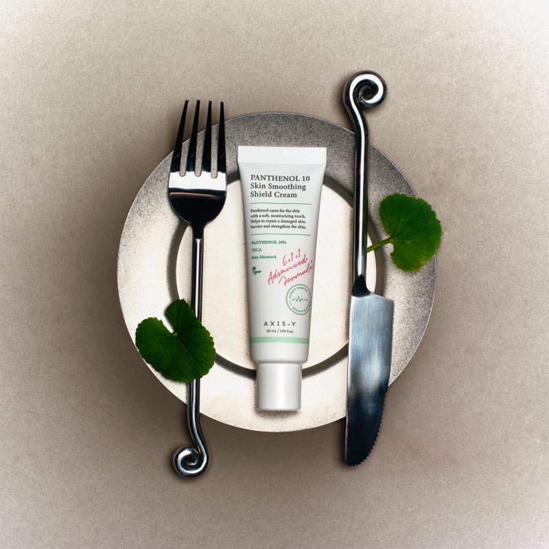 AXIS-Y 6+1+1 Advanced Formula Panthenol 10 Skin Smoothing Shield Cream lehký hydratační krém pro obnovu kožní bariéry 50 ml (obrázek 9)