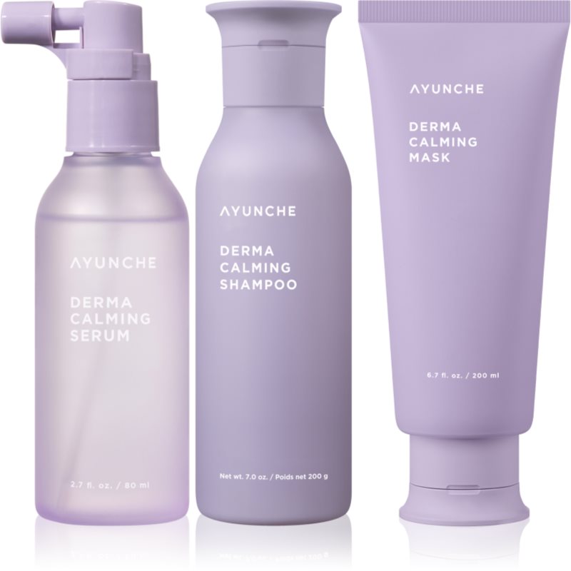 AYUNCHE Derma Calming komplekt kuivale ja tundlikule peanahale