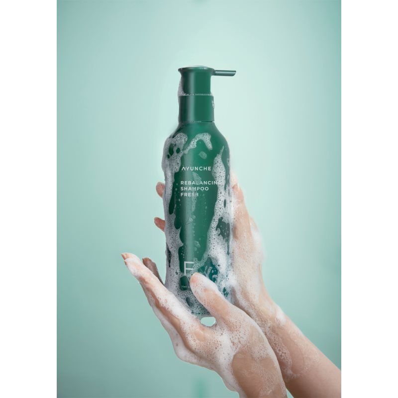 AYUNCHE Rebalancing Shampoo Fresh anti-hair loss shampoo with a refreshing effect 350 g