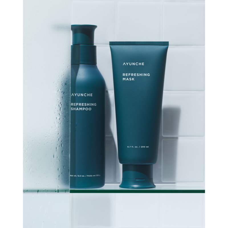 AYUNCHE Refreshing Shampoo refresh shampoo for oily hair and scalp 350 g