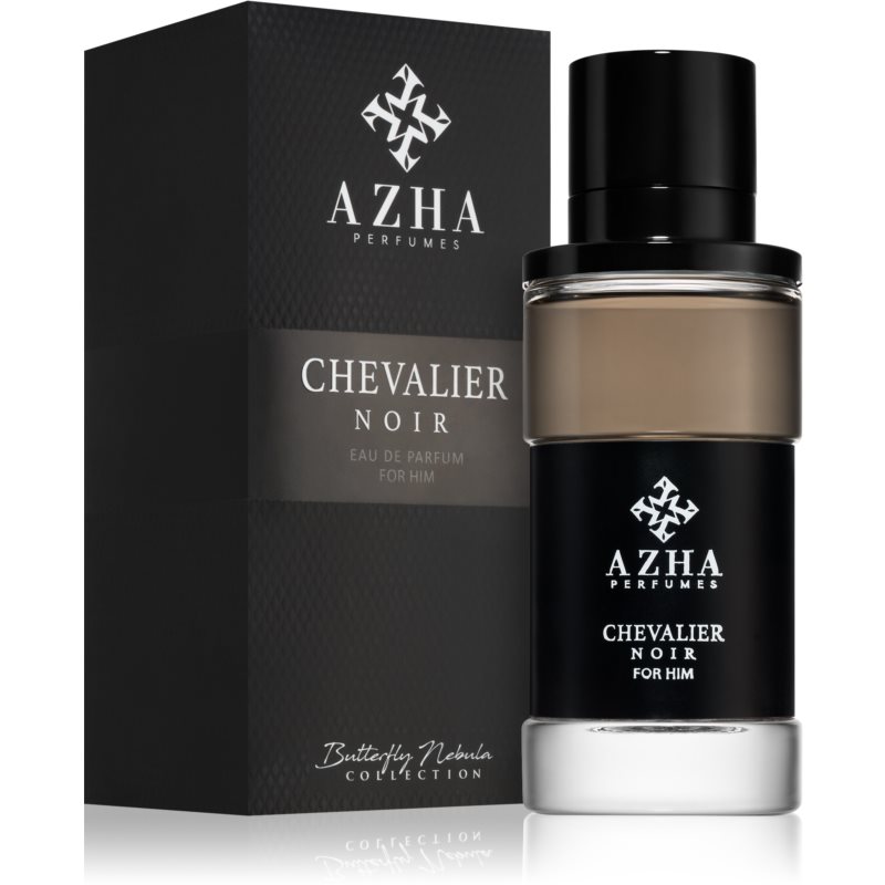 AZHA Perfumes Chevalier Noir Eau De Parfum For Men Ml