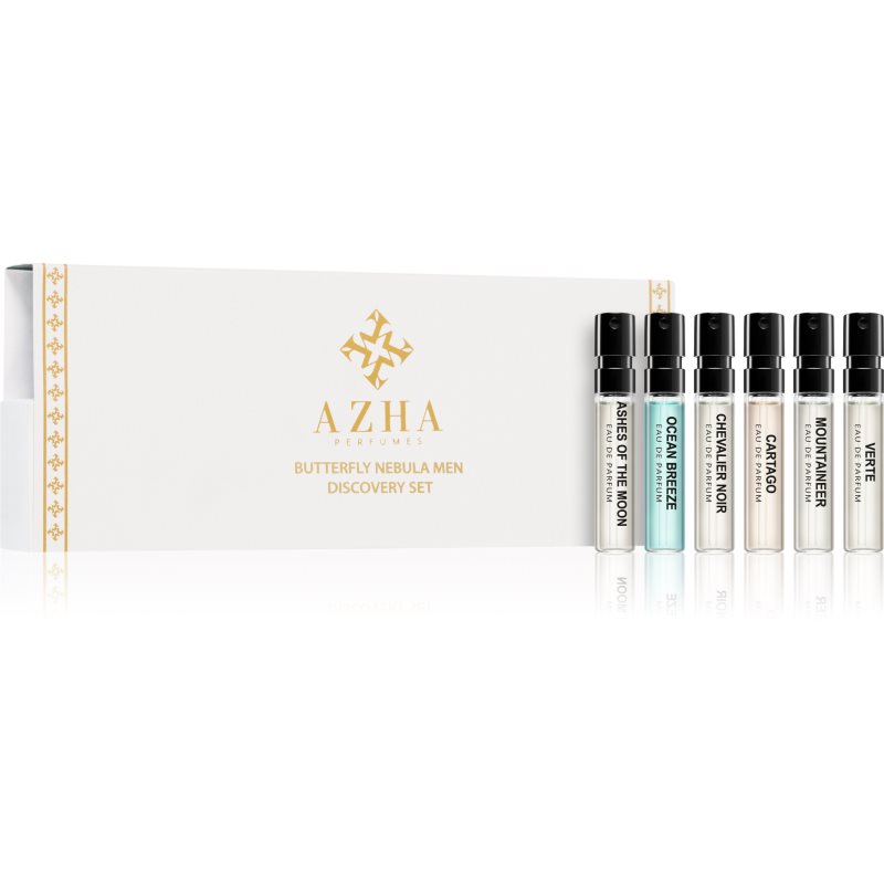 AZHA Perfumes Butterfly Nebulla Men Discovery Set sada pro muže