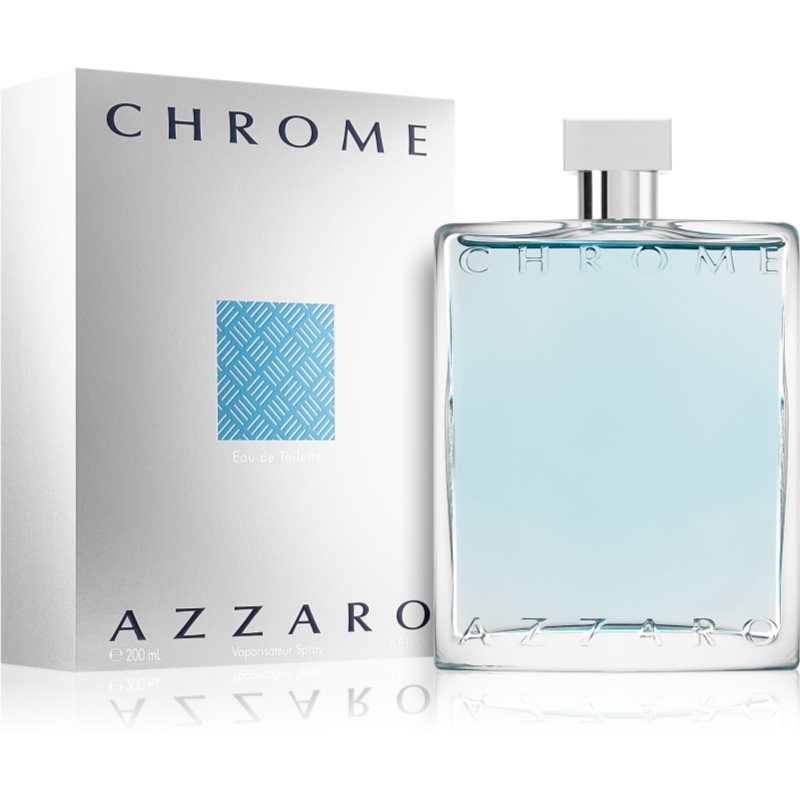 Azzaro Chrome Eau De Toilette For Men 200 Ml