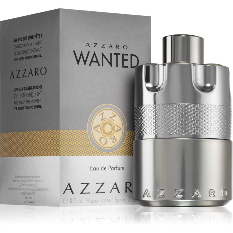 Azzaro Wanted Eau De Parfum For Men 100 Ml
