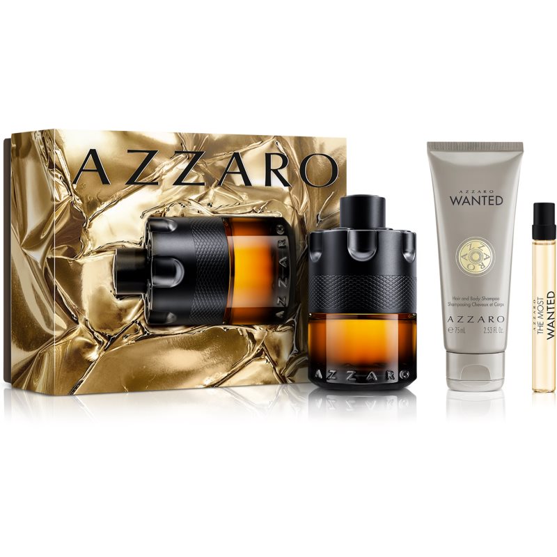 Azzaro The Most Wanted Parfum lahjasetti miehille