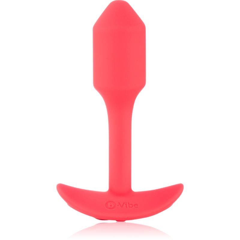 b-Vibe Snug Plug 1 Plug anale con vibrazione orange 10 cm