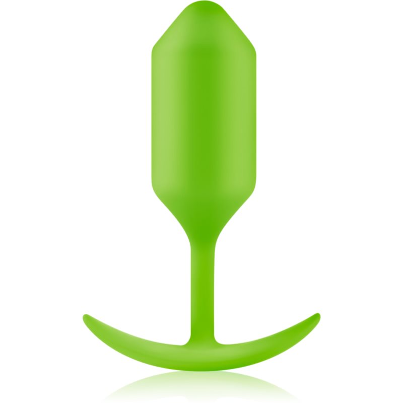 B-Vibe Snug Plug 3 анальна пробка Green 12,9 см