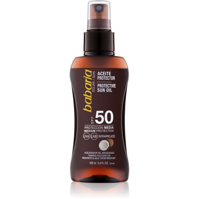

Babaria Sun Protective олійка-спрей для засмаги SPF 50