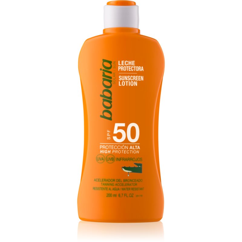 Babaria Sun Protective Water-resistant Sun Milk SPF 50 200 Ml