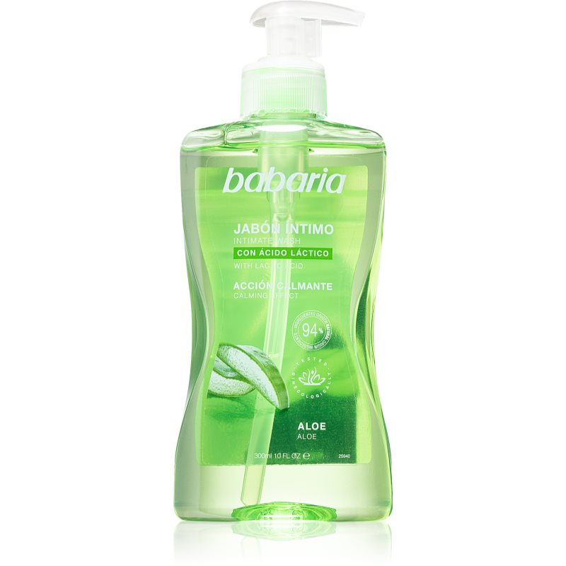 Babaria Aloe Vera ženski gel za prhanje za intimno higieno z aloe vero 300 ml