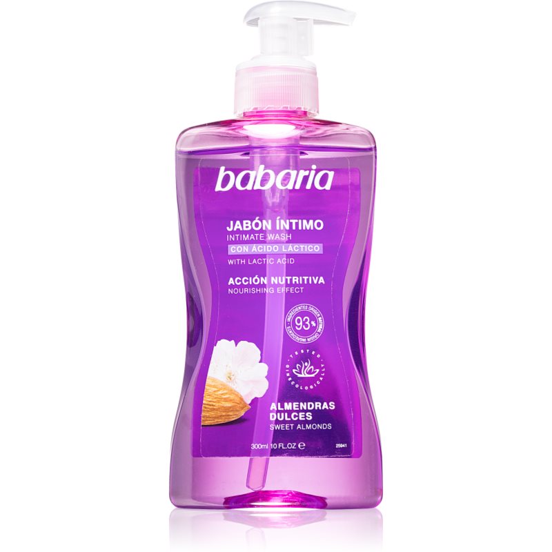 E-shop Babaria Almendras mýdlo na intimní hygienu 300 ml