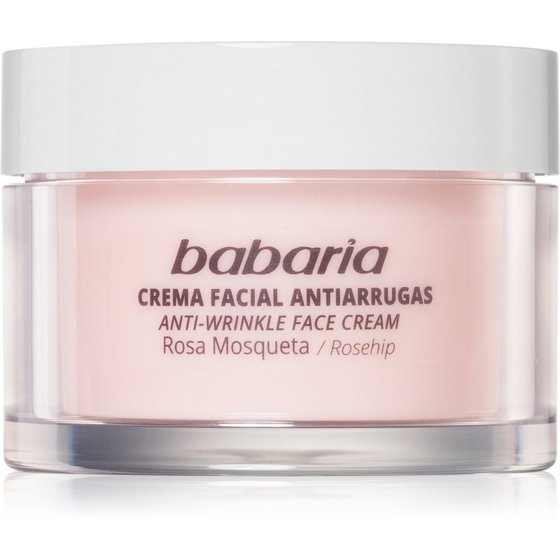 Babaria Babaria Rosa Mosqueta αντιρυτιδική κρέμα με λιφτινγκ αποτελέσματα 50 ml