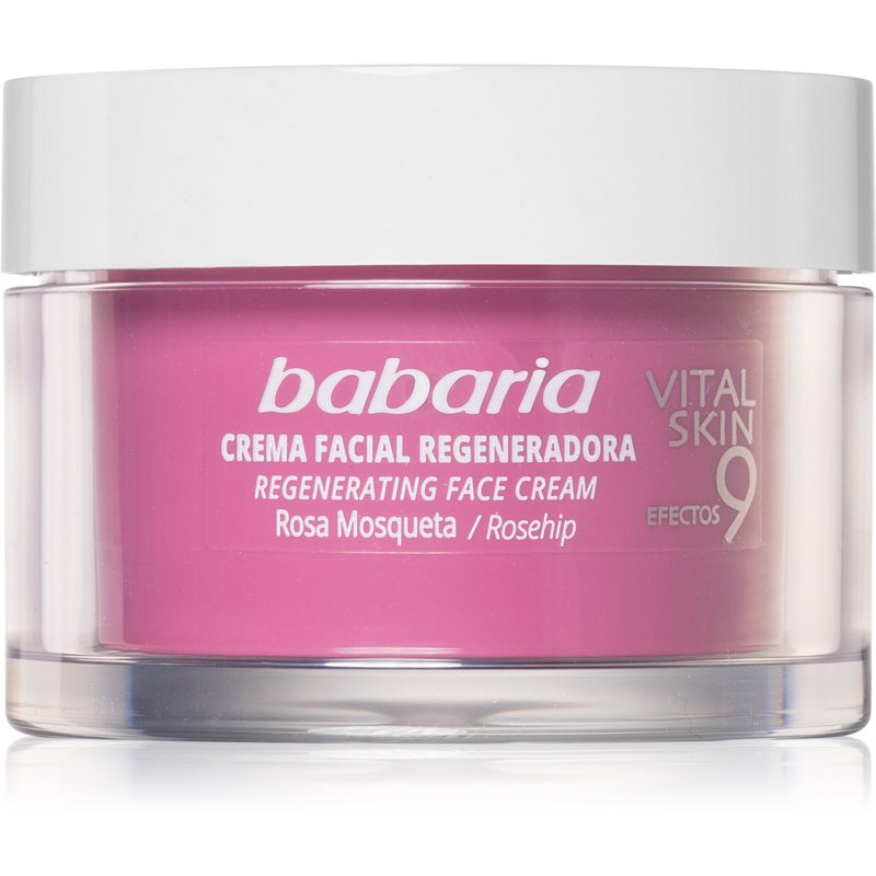 Babaria Rosa Mosqueta Regenerating Anti-wrinkle Moisturiser 50 Ml