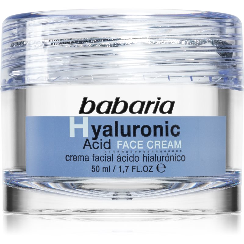 Babaria Hyaluronic Acid drėkinamasis veido kremas 50 ml