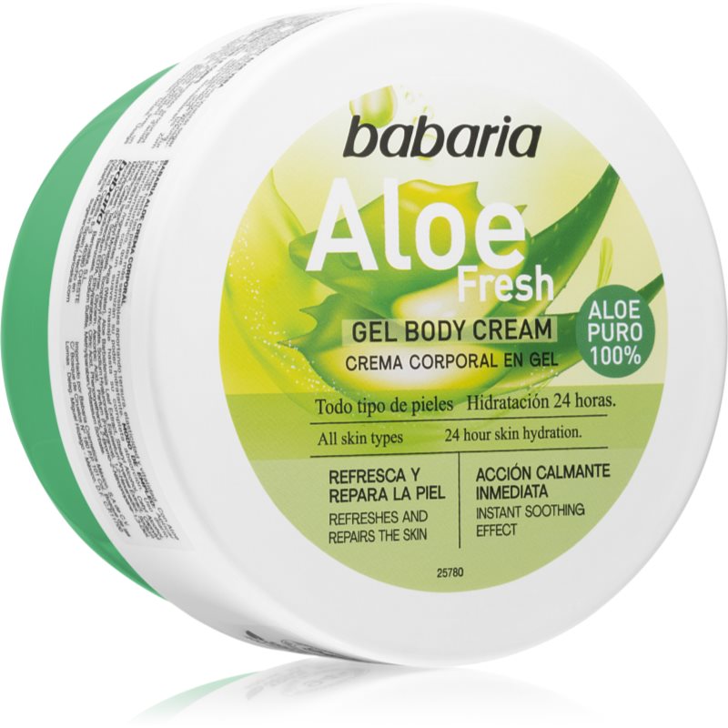 Babaria Aloe Vera зволожувальний гель для тіла для всіх типів шкіри 400 мл