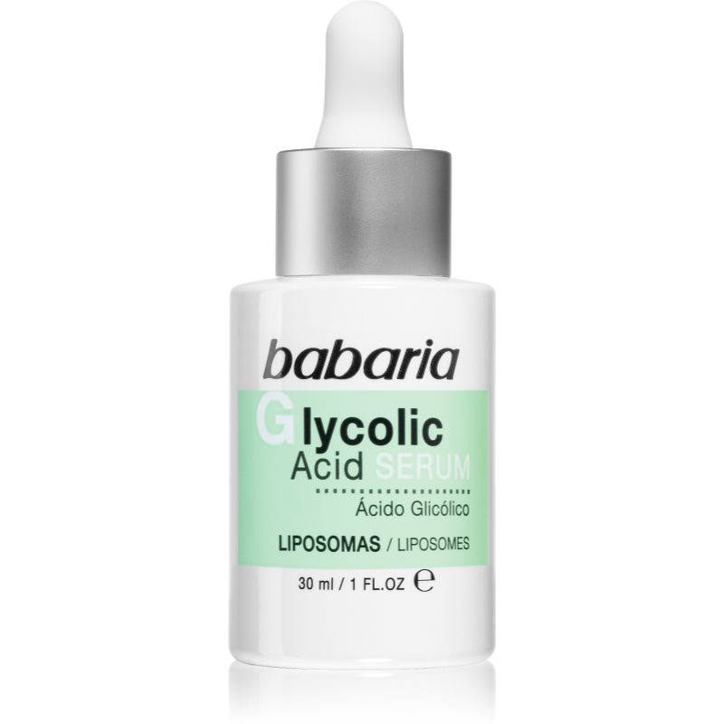 Photos - Cream / Lotion Babaria Babaria Glycolic Acid regenerating night serum 30 ml