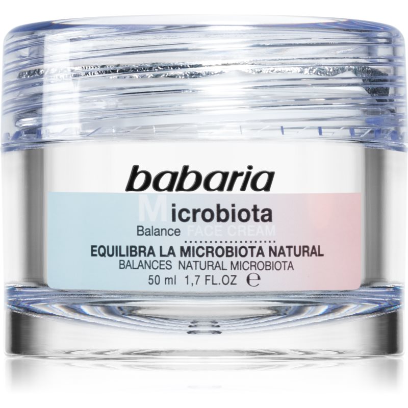 Babaria Microbiota Balance cremă hidratantă pentru tenul sensibil cu probiotice 50 ml