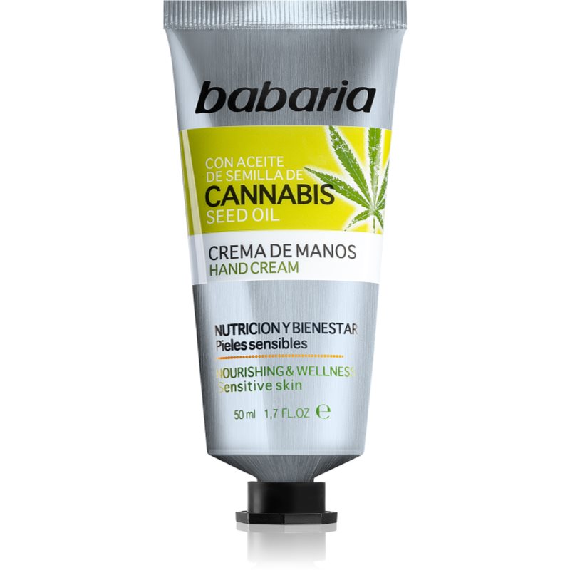 Babaria Cannabis drėkinamasis rankų kremas 50 ml