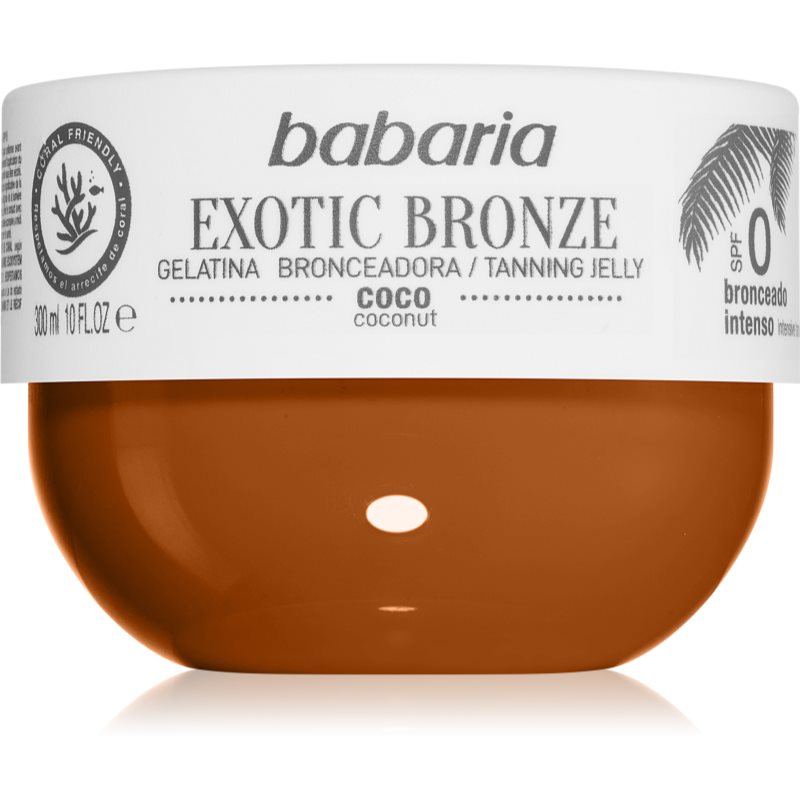 Babaria Tanning Jelly Exotic Bronze telový gél pre intenzívne opálenie 300 ml