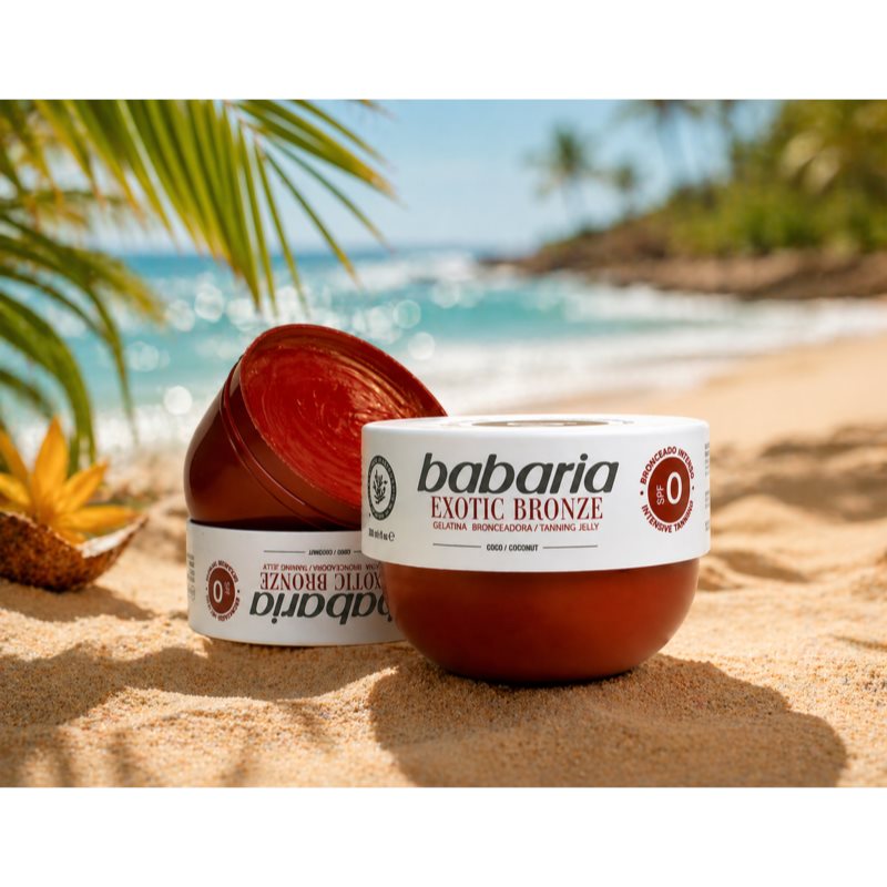 Babaria Tanning Jelly Exotic Bronze telový gél pre intenzívne opálenie 300 ml (obrázok 6)