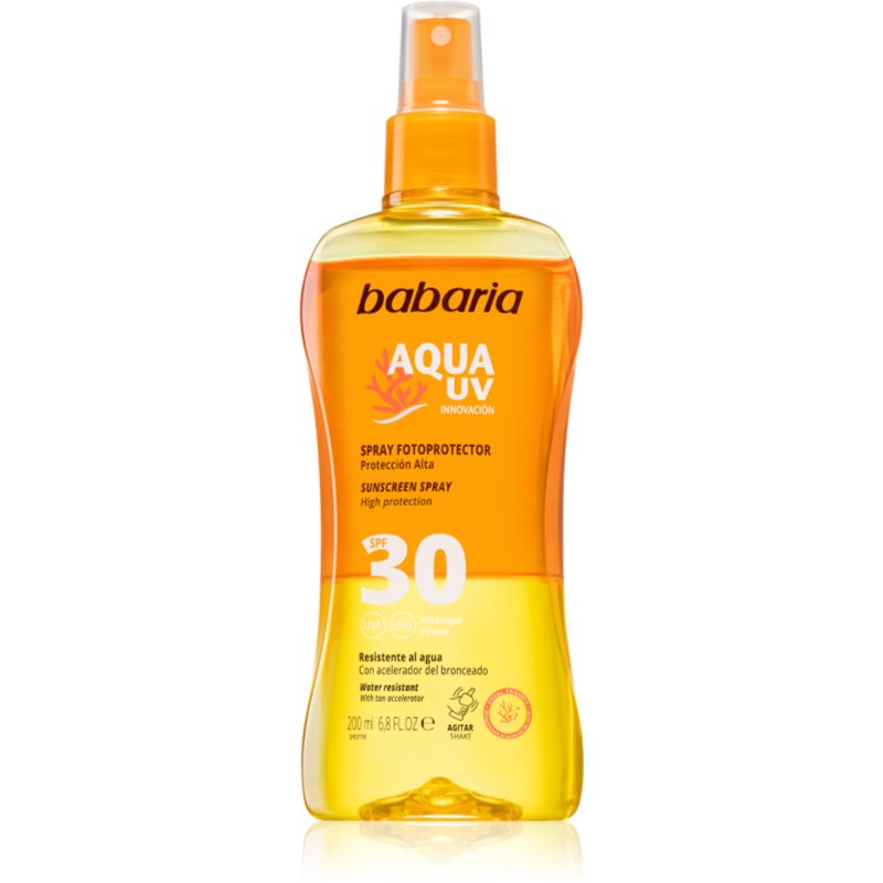 Babaria Sun Aqua UV спрей для засмаги SPF 30 200 мл