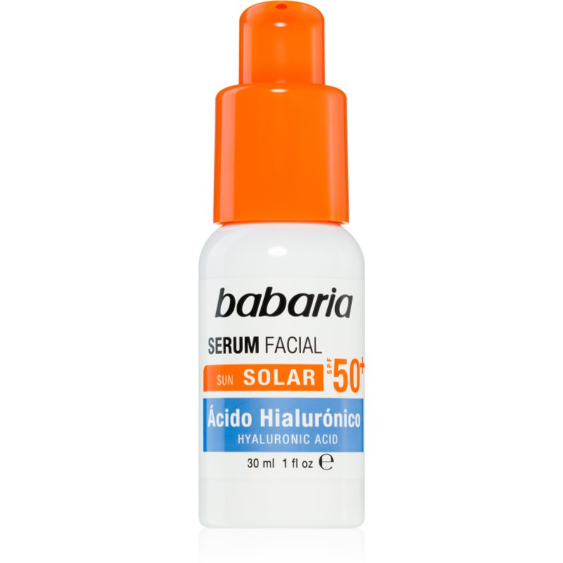 Babaria Sun Face Fuktgivande serum Hög solskyddsfaktor SPF 50+ 30 ml female
