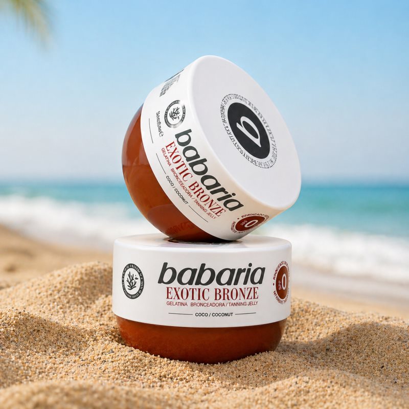 Babaria Tanning Jelly Exotic Bronze telový gél pre intenzívne opálenie 75 ml (obrázok 3)