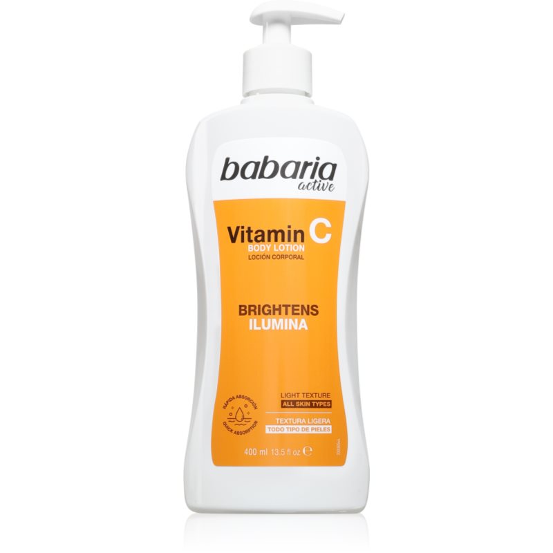 Babaria Vitamin C Lysnende kropslotion 400 ml